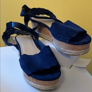 Marc Fisher Peep Toe Platform Sandal